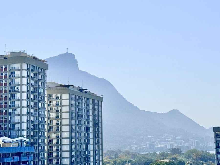 Chic Leblon 1BR Apartment at Monsieur Le Blond with Sea, Lagoon and Christ the Redeemer on Corcovado Views
