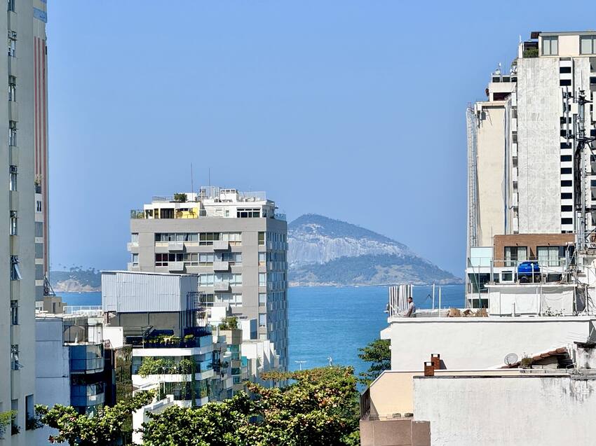 View from balcony leblon monsieur le blond